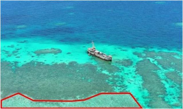 无人礁之39—仁爱礁：可成为美济岛的后花园ayx爱游戏体育网页版入口南沙至关重要的(图4)