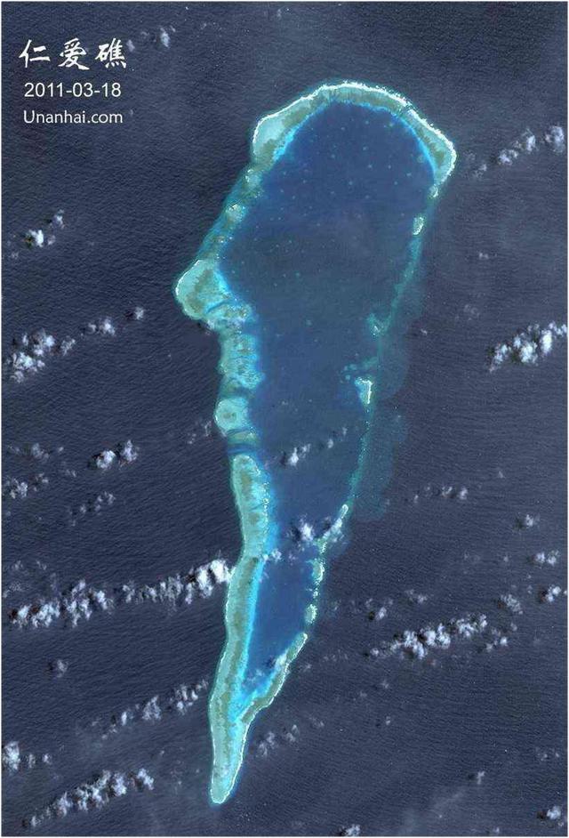 无人礁之39—仁爱礁：可成为美济岛的后花园ayx爱游戏体育网页版入口南沙至关重要的(图25)